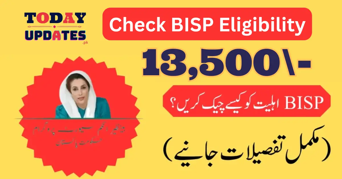 Instant Eligibility Check for Benazir Kafaalat Program 13500 via ID Card Update