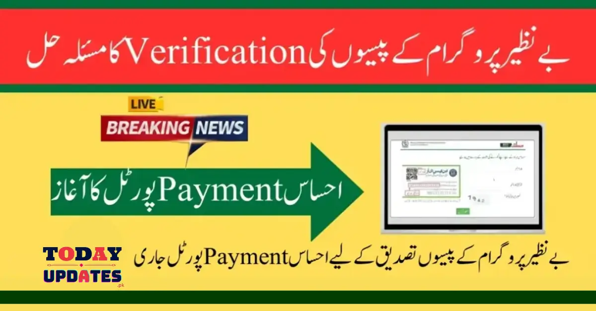 Ehsaas Payment Portal Updated for Quarterly Payment Verification Online