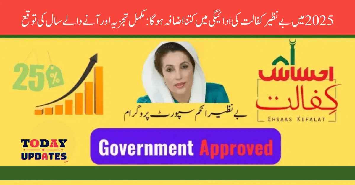 How Much Will Benazir Kafaalat Payment Increase in 2025: Complete Analysis and Expectation for Coming Year