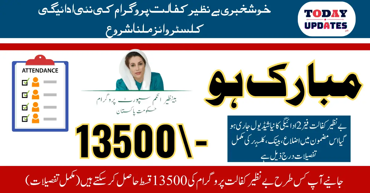 BISP 13500 Stipend Bank BISP 13500 Stipend Bank Clusters District Wise Distribution Method 2025