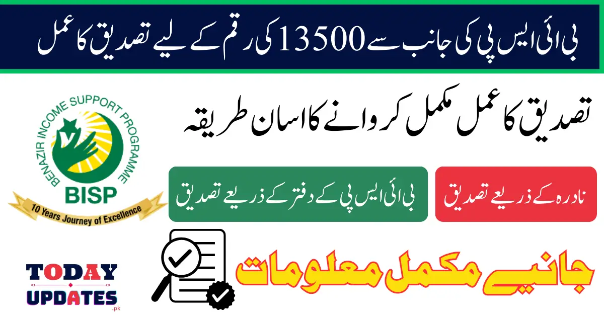 BISP 8171 Payment Verification Process Changed For Regular Receiving Payment Women 2025